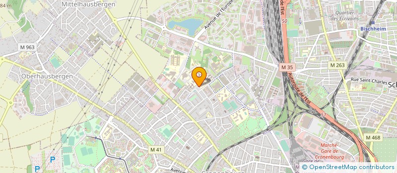 localisation de l'entreprise GROUPE FRANCAIS ETUDES APPLIC POLYMERES à STRASBOURG