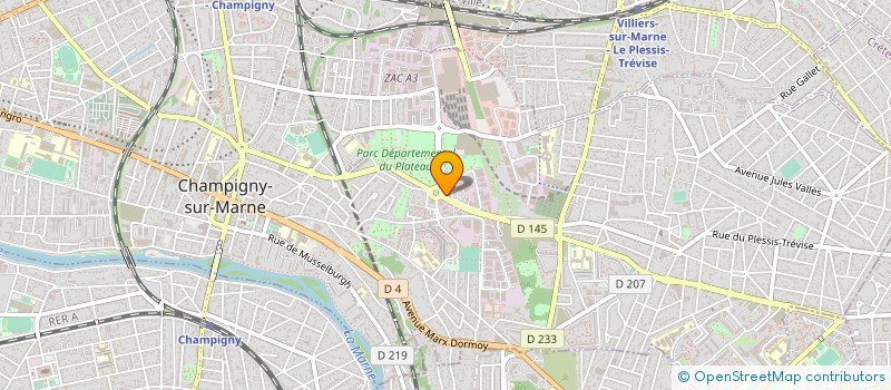 localisation de l'entreprise GROUPE FRANCAISE DE SERVICES à CHAMPIGNY-SUR-MARNE