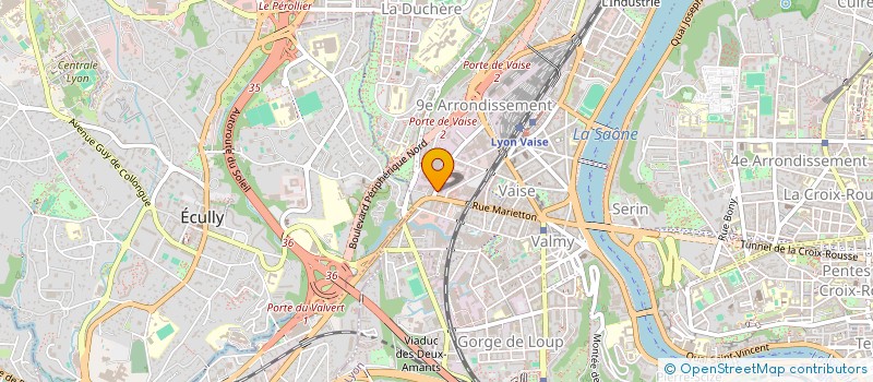 localisation de l'entreprise GROUPE FRANCE ADN  LYON