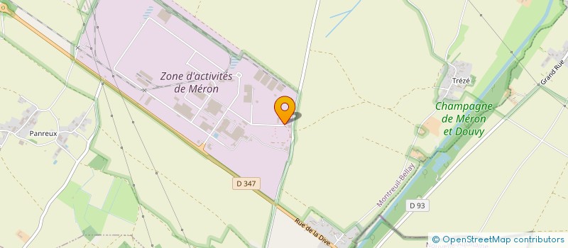 localisation de l'entreprise GROUPE FRANCE BATIMENT  MONTREUIL-BELLAY