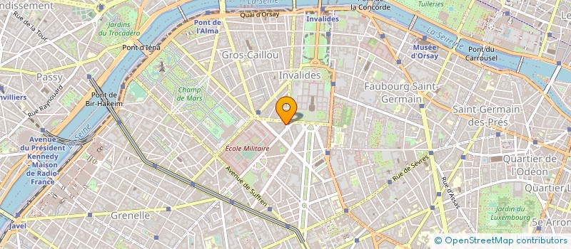 localisation de l'entreprise GROUPE FRANCE CERAM à PARIS