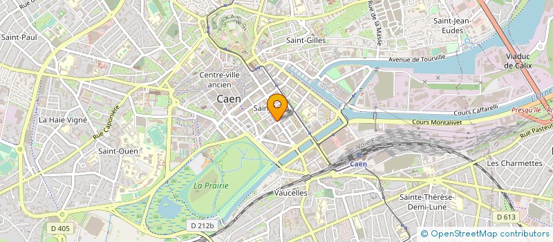 localisation de l'entreprise GROUPE FRANCE HABITAT à CAEN