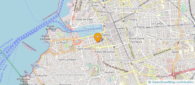 localisation de l'entreprise GROUPE FRANCE SERVICES à MARSEILLE