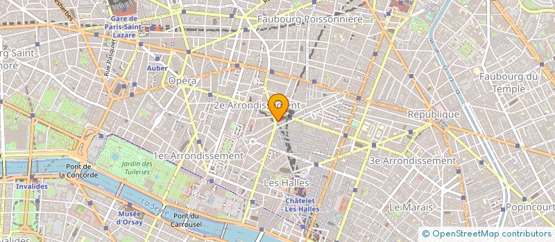 localisation de l'entreprise GROUPE FRANKLIN à PARIS