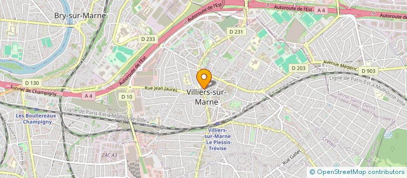 localisation de l'entreprise GROUPE FREIXIDO  VILLIERS-SUR-MARNE