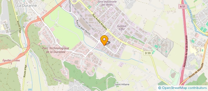 localisation de l'entreprise GROUPE FREQUENCE à AIX-EN-PROVENCE