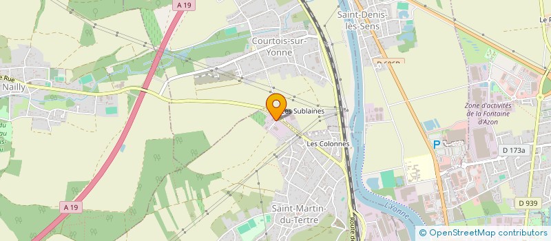 localisation de l'entreprise GROUPE FUTUR INVEST  SAINT-MARTIN-DU-TERTRE