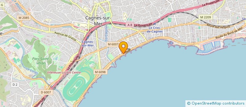 localisation de l'entreprise GROUPE FY à CAGNES-SUR-MER