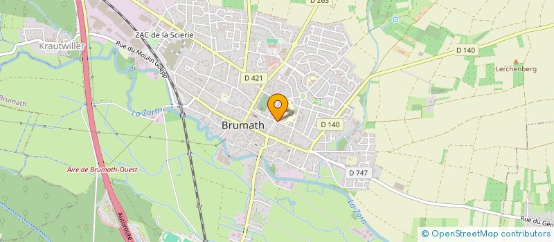 localisation de l'entreprise GROUPE FZ EXPANSION  BRUMATH