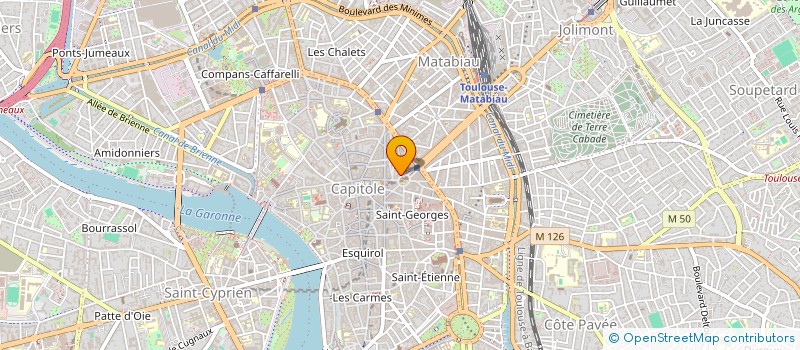 localisation de l'entreprise GROUPE G à TOULOUSE