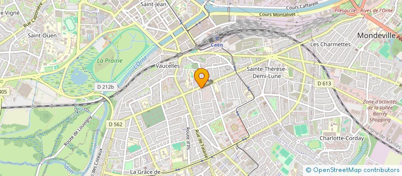 localisation de l'entreprise GROUPE G2H à CAEN