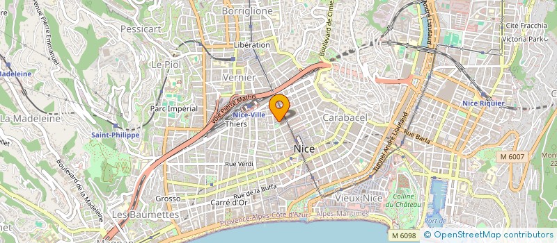 localisation de l'entreprise GROUPE GAIA  NICE