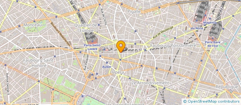 localisation de l'entreprise GROUPE GALERIES LAFAYETTE SERVICES - GGL SERVICES à PARIS