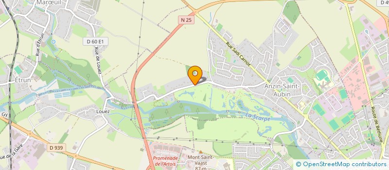 localisation de l'entreprise GROUPE GAMBIER  ANZIN-SAINT-AUBIN