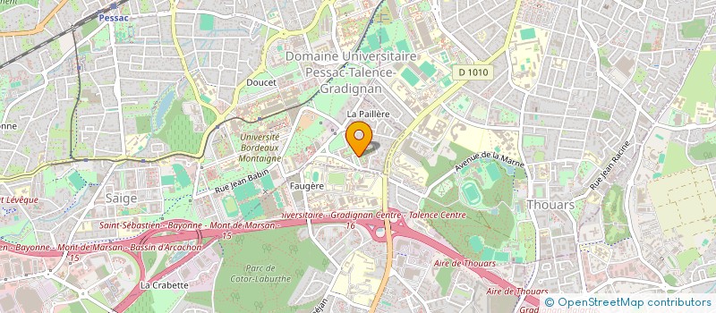 localisation de l'entreprise GROUPE GARRYHOST à PESSAC