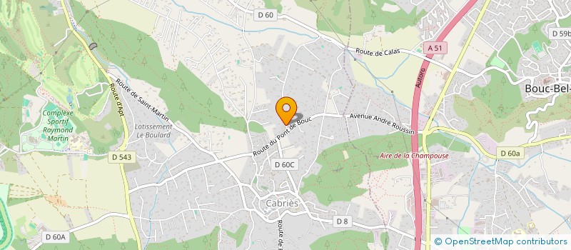 localisation de l'entreprise GROUPE GARY à CABRIES