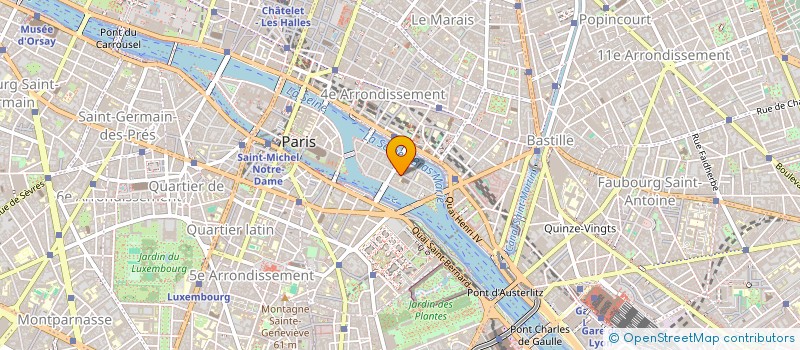 localisation de l'entreprise GROUPE GASTRONOMIE CONSEILS  PARIS