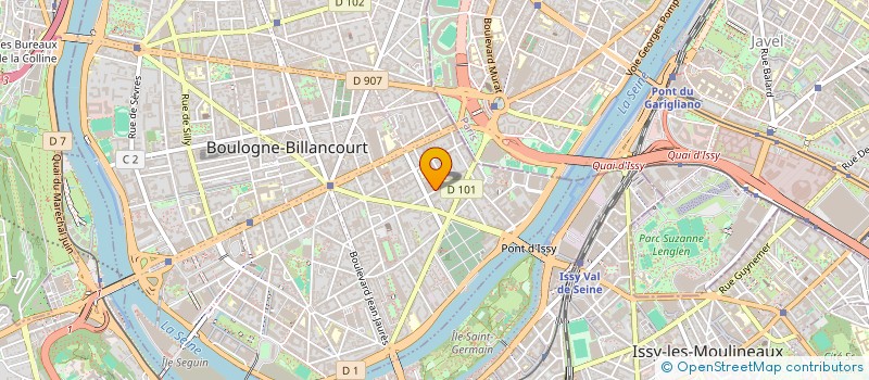 localisation de l'entreprise GROUPE GEMA - ESI BUSINESS SCHOOL / IA SCHOOL à BOULOGNE-BILLANCOURT