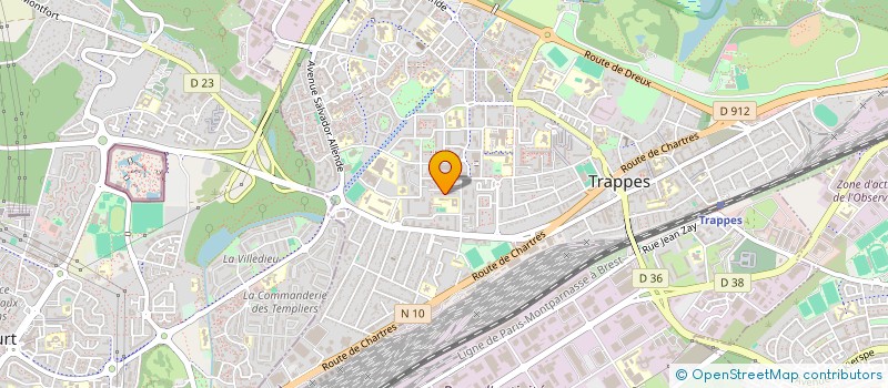 localisation de l'entreprise GROUPE GENERA à TRAPPES