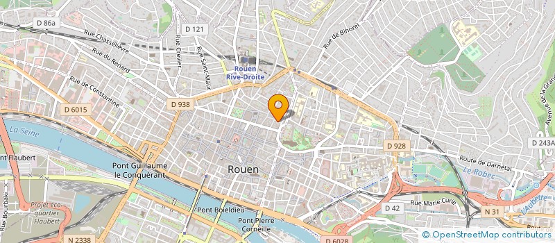 localisation de l'entreprise GROUPE GENERAL FINANCE ROUEN à ROUEN