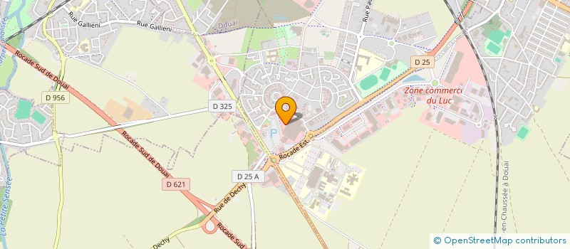 localisation de l'entreprise GROUPE GESCO ASSURANCES DOUAI à SIN LE NOBLE
