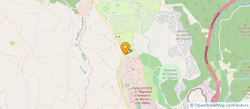 localisation de l'entreprise GROUPE GESTI GREEN 3G à FREJUS