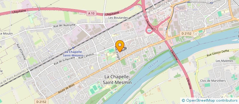 localisation de l'entreprise GROUPE GESTION FAMILIALE FRANCAISE à LA CHAPELLE ST MESMIN