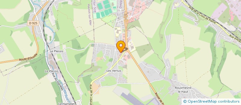 localisation de l'entreprise GROUPE GHC à SAINT-AUBIN-SUR-SCIE
