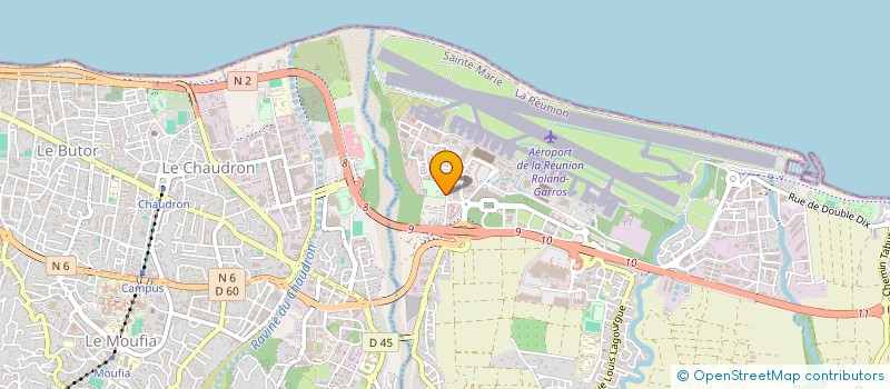 localisation de l'entreprise GROUPE GILLARD  SAINTE-MARIE