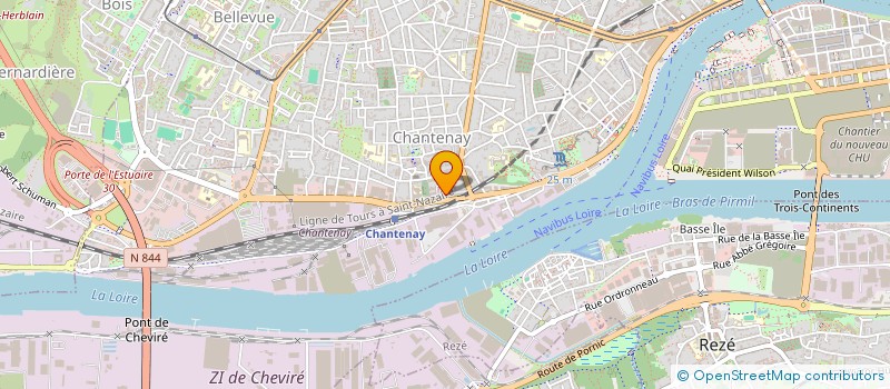 localisation de l'entreprise GROUPE GINGERMINDS à NANTES