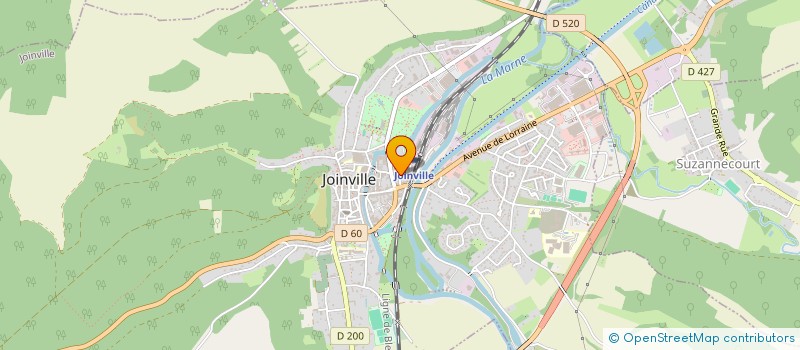 localisation de l'entreprise GROUPE GIRAUDO à JOINVILLE