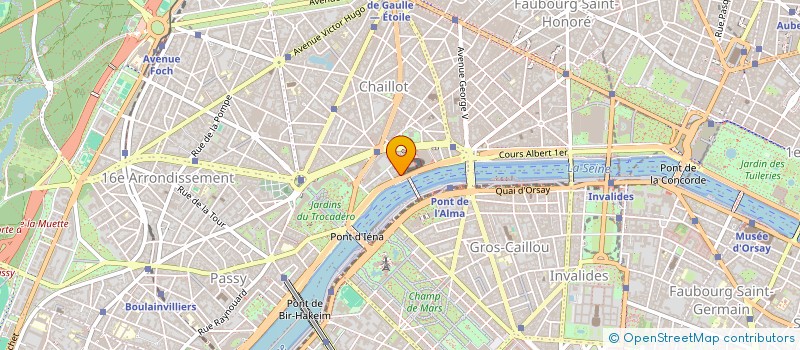 localisation de l'entreprise GROUPE GLAS  PARIS