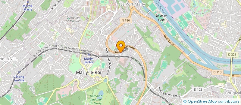 localisation de l'entreprise GROUPE GLAXO WELLCOM  MARLY-LE-ROI