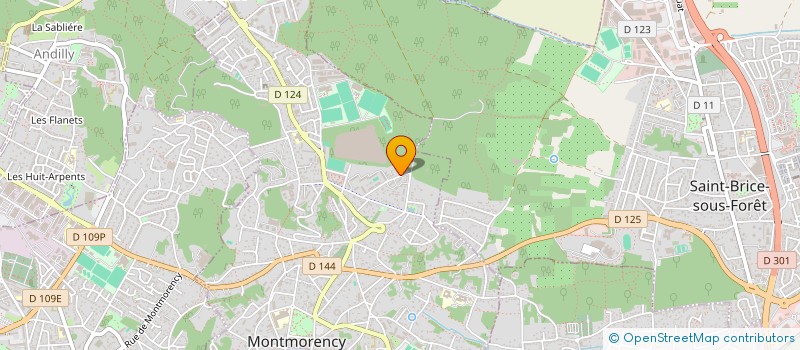 localisation de l'entreprise GROUPE GLOBAL BTP  ENGHIEN-LES-BAINS