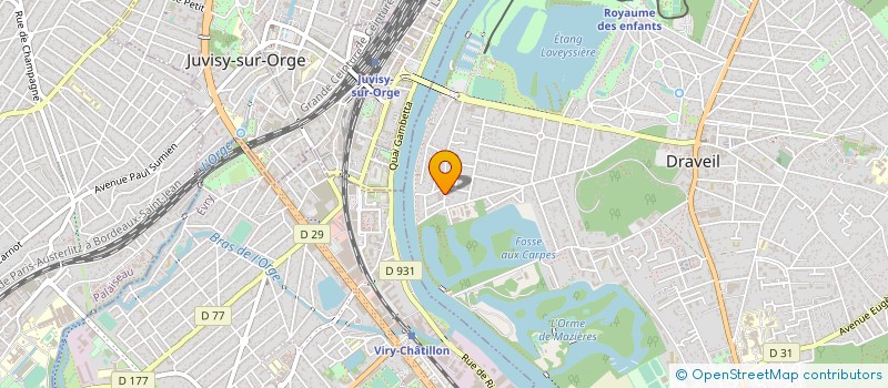 localisation de l'entreprise GROUPE GLOBAL FRANCE à DRAVEIL