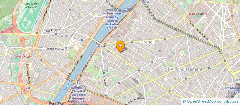 localisation de l'entreprise GROUPE GM à PARIS