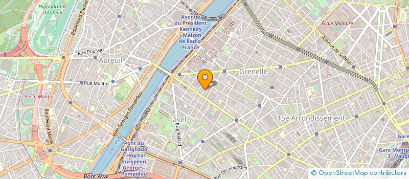 localisation de l'entreprise GROUPE GM FRANCE à PARIS