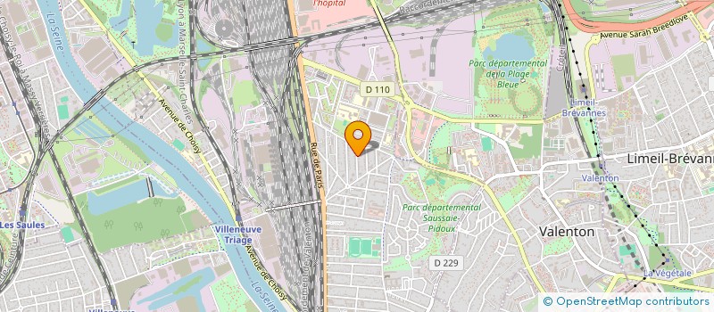 localisation de l'entreprise GROUPE GNANGO DIFFUSION à VILLENEUVE-SAINT-GEORGES