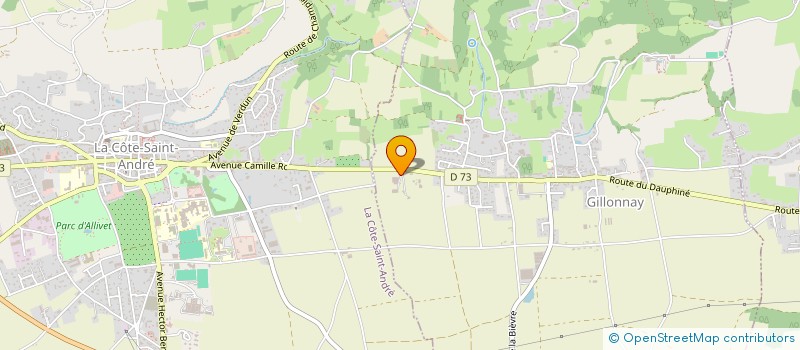 localisation de l'entreprise GROUPE GNB  GILLONNAY