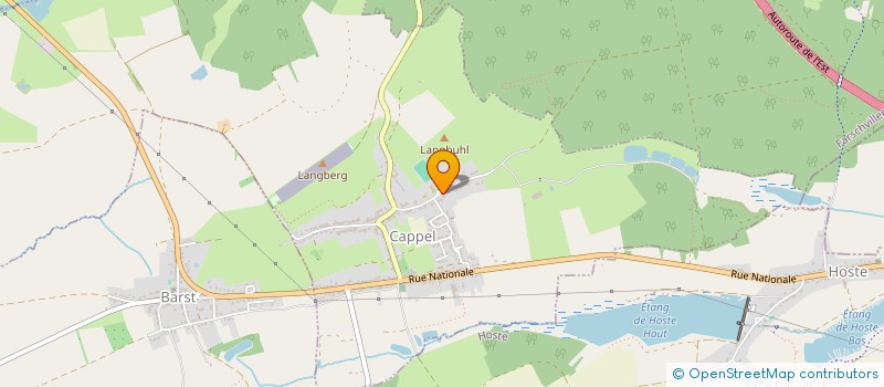 localisation de l'entreprise GROUPE GOLDNER  CAPPEL