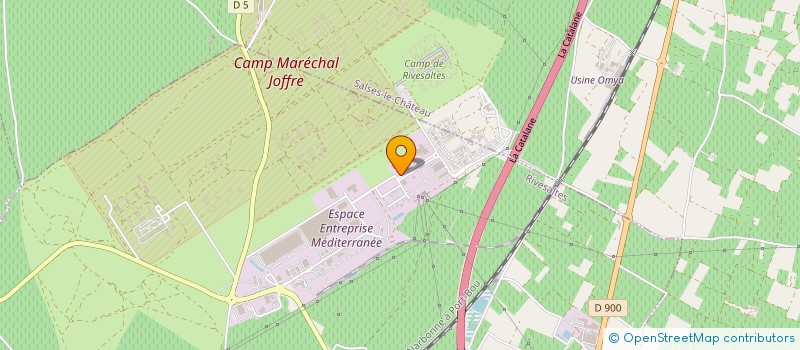 localisation de l'entreprise GROUPE GONZALEZ à RIVESALTES