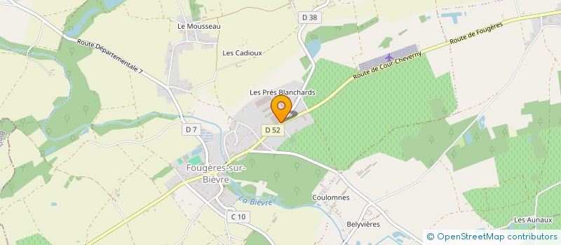 localisation de l'entreprise GROUPE GOYER à LE CONTROIS-EN-SOLOGNE