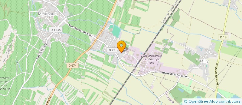 localisation de l'entreprise GROUPE GRANDAY  MEURSAULT