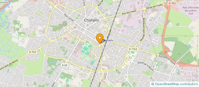 localisation de l'entreprise GROUPE GRENON IMMOBILIER à CHALLANS