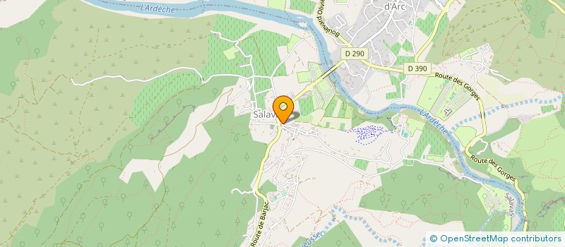 localisation de l'entreprise GROUPE GROSBUSCH à SALAVAS
