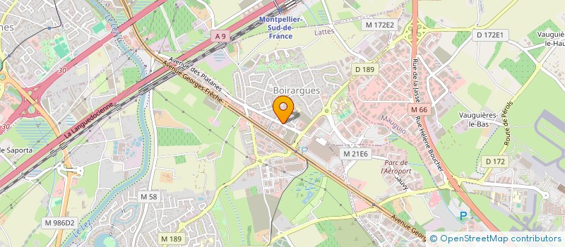 localisation de l'entreprise GROUPE GRV à LATTES