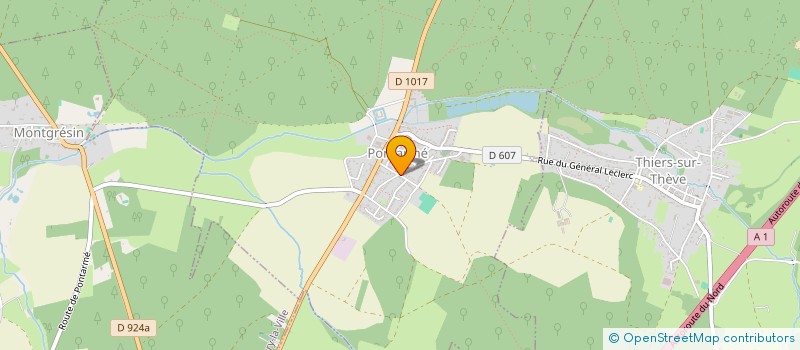 localisation de l'entreprise GROUPE GT  MERY-SUR-OISE