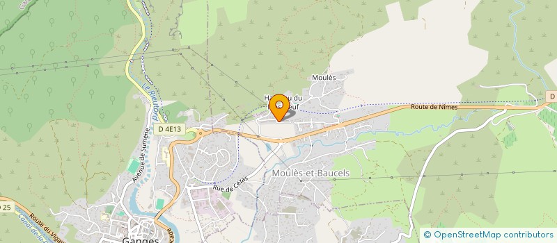 localisation de l'entreprise GROUPE GUEZ  MOULES-ET-BAUCELS