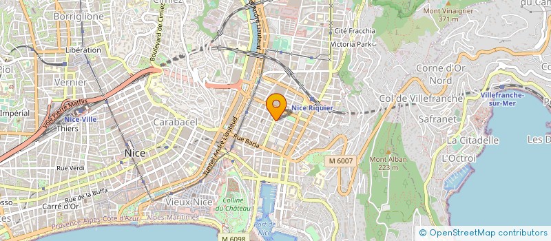 localisation de l'entreprise GROUPE GUIGONIS LEVY PALLERI à NICE