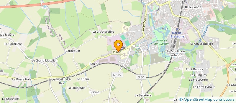 localisation de l'entreprise GROUPE GUISNEL à DOL-DE-BRETAGNE